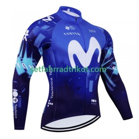 Movistar Radtrikot Langarm 2024